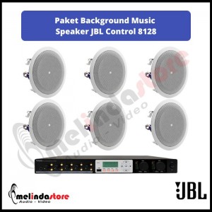 Paket Sound System Background Music Speaker Ceiling JBL | 6 Speaker
